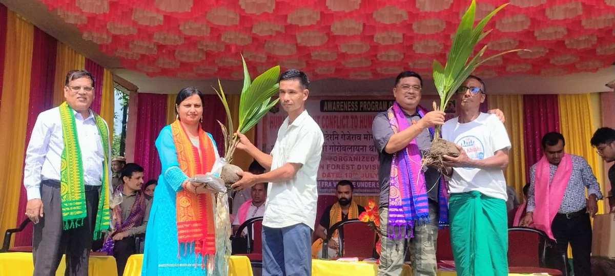 Awareness programme on human-elephant conflict held near Raimona National Park