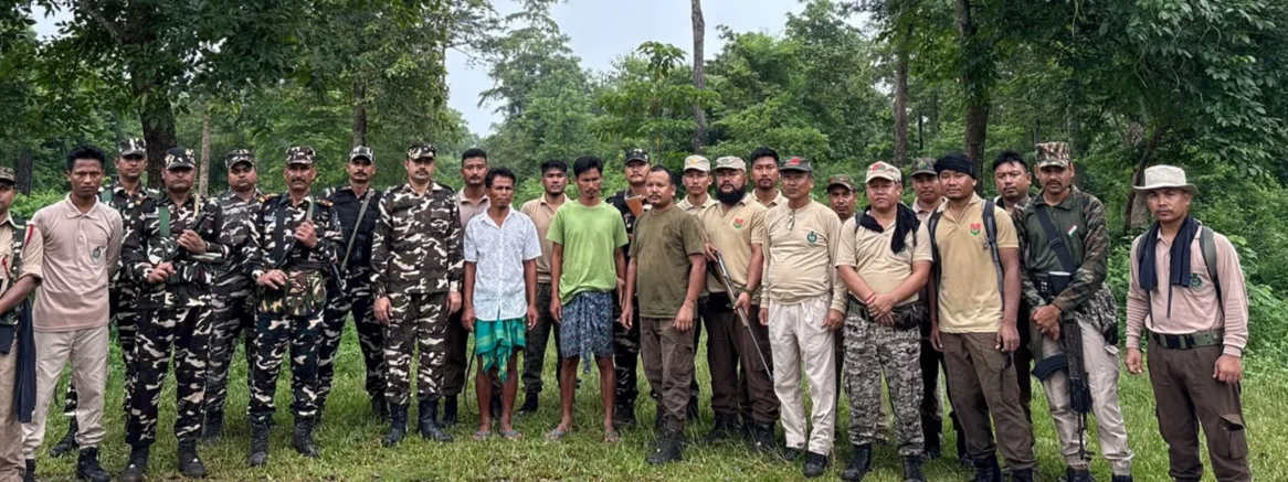 Three held in anti-poaching operations at Raimona National Park