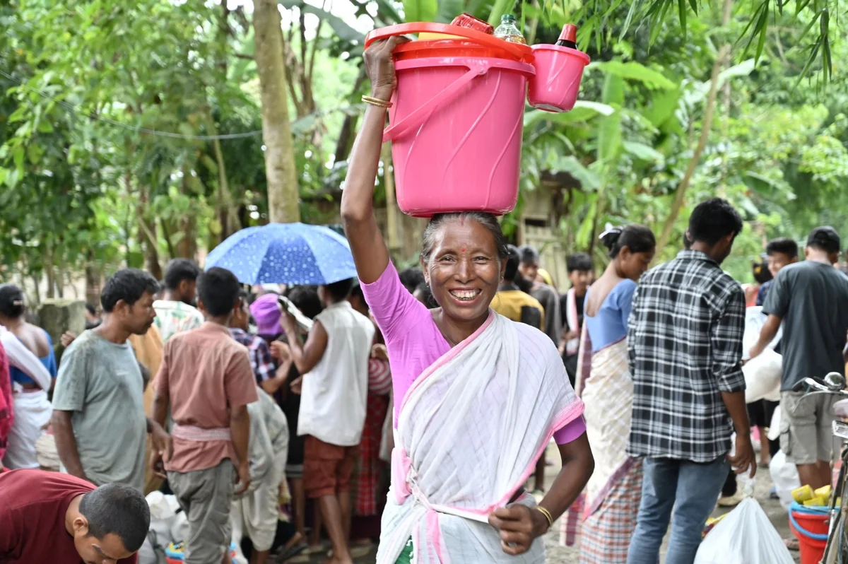NEADS Launches Relief Programme for 9,000 Flood Victims in Jonai