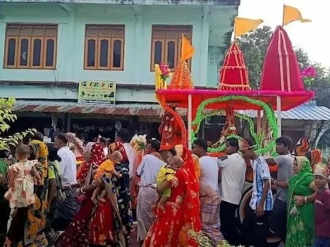 Rath Jatra Celebrated in Myanmar's Maungdaw Under Arakan Army Administration