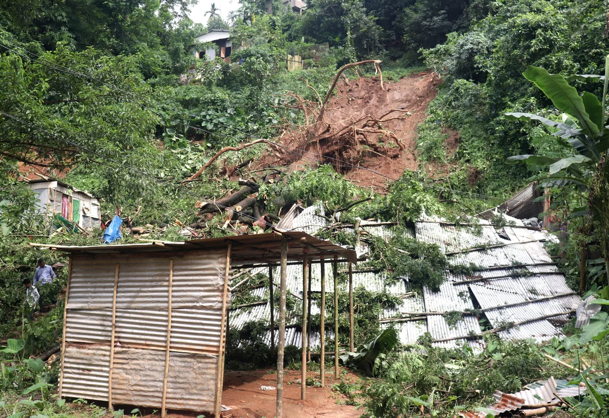 ASDMA steps up Guwahati landslide alert after Maligaon slope collapse