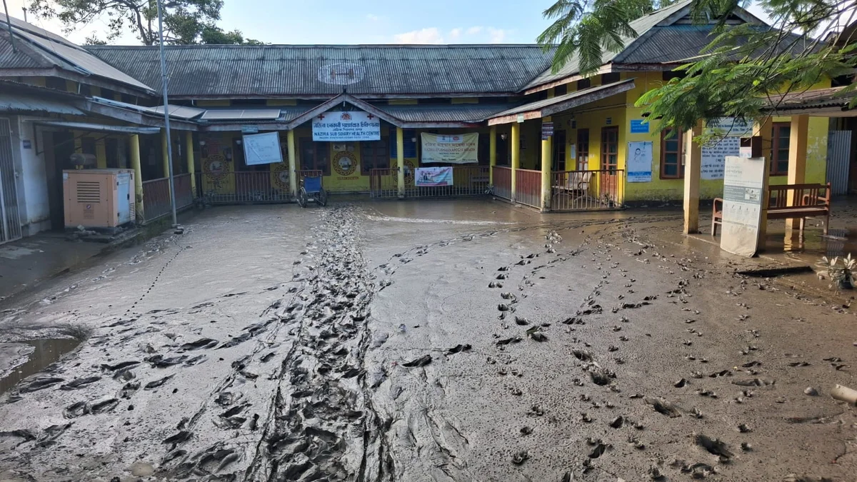 Flood recedes, but Nazira battles a humanitarian crisis as silt, disease fears and relief row deepen — photo 1