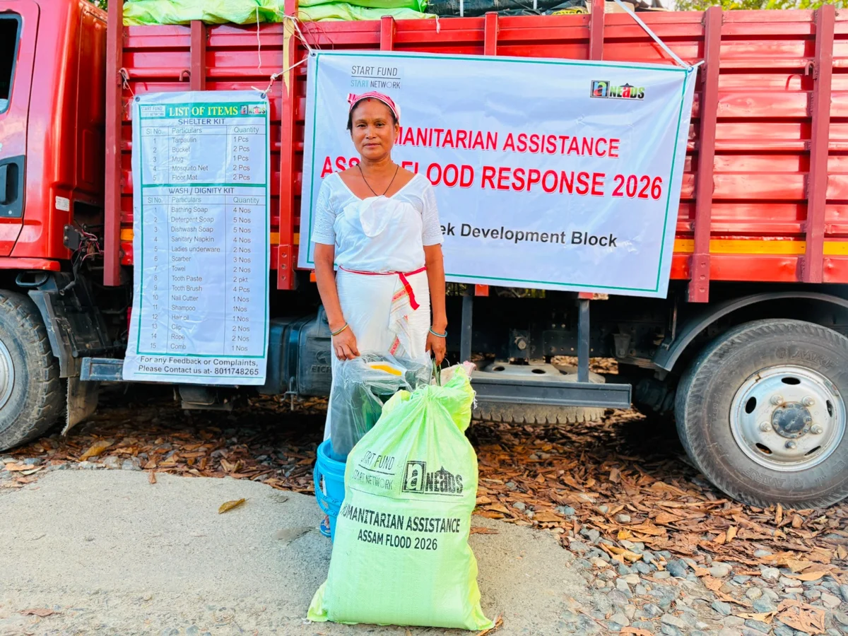 NEADS Scales Up Flood Response Across Upper Assam, Targets 100,000 Survivor