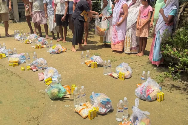Flood-Hit Nazira Residents Question ONGC's Relief Response