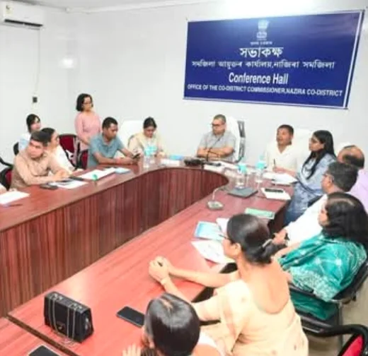 Flood Recovery Review Focuses on Drain Cleaning, Essential Supplies in Nazira