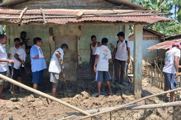 More Than 130 Families Devastated as Dikhow Flood Ravages Kamal Chapori