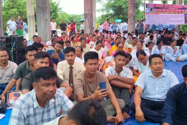 Tribal Organisations Protest Gangrape of Minor Girl in Chirang