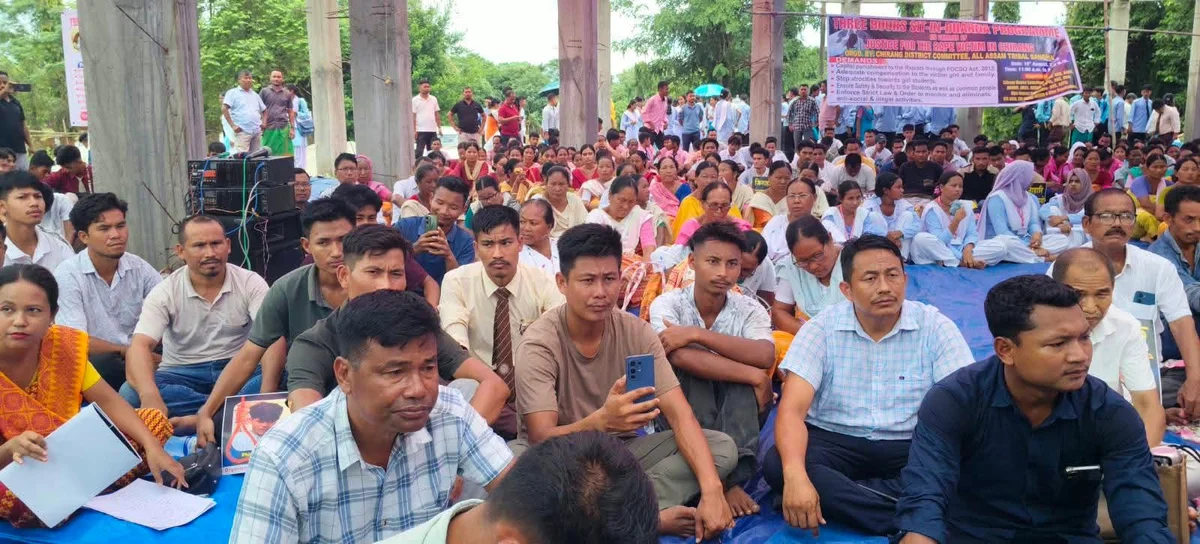 Tribal Organisations Protest Gangrape of Minor Girl in Chirang