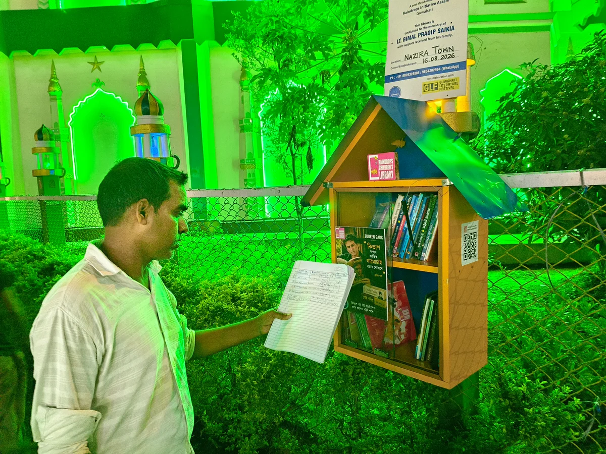 Raindrops opens children’s libraries in flood-hit villages