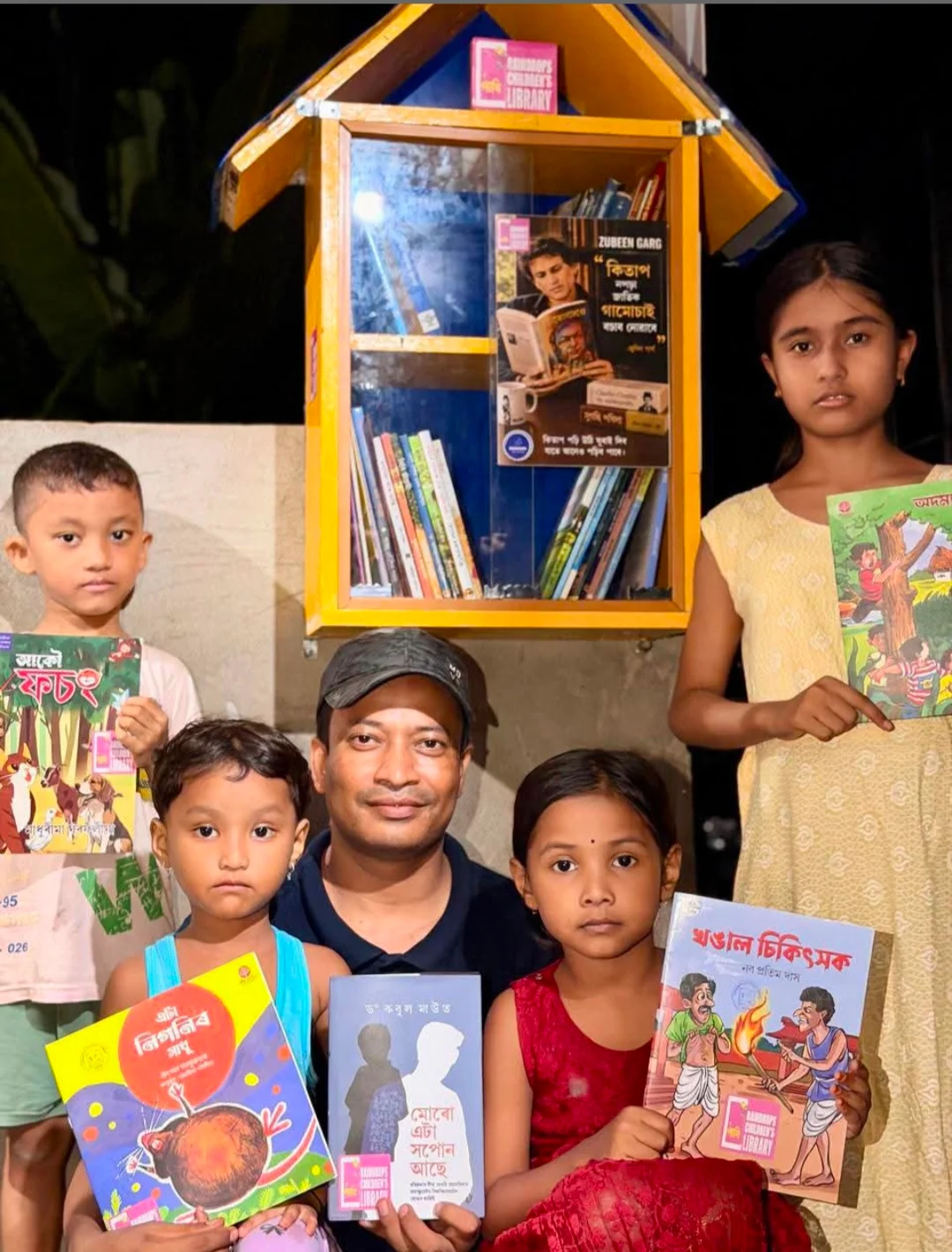 Raindrops opens children’s libraries in flood-hit villages — photo 1