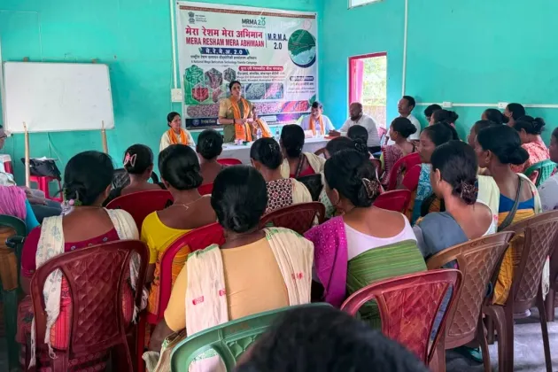 Scientist–Farmer Interaction Programme on Muga and Eri Sericulture Held in Kokrajhar