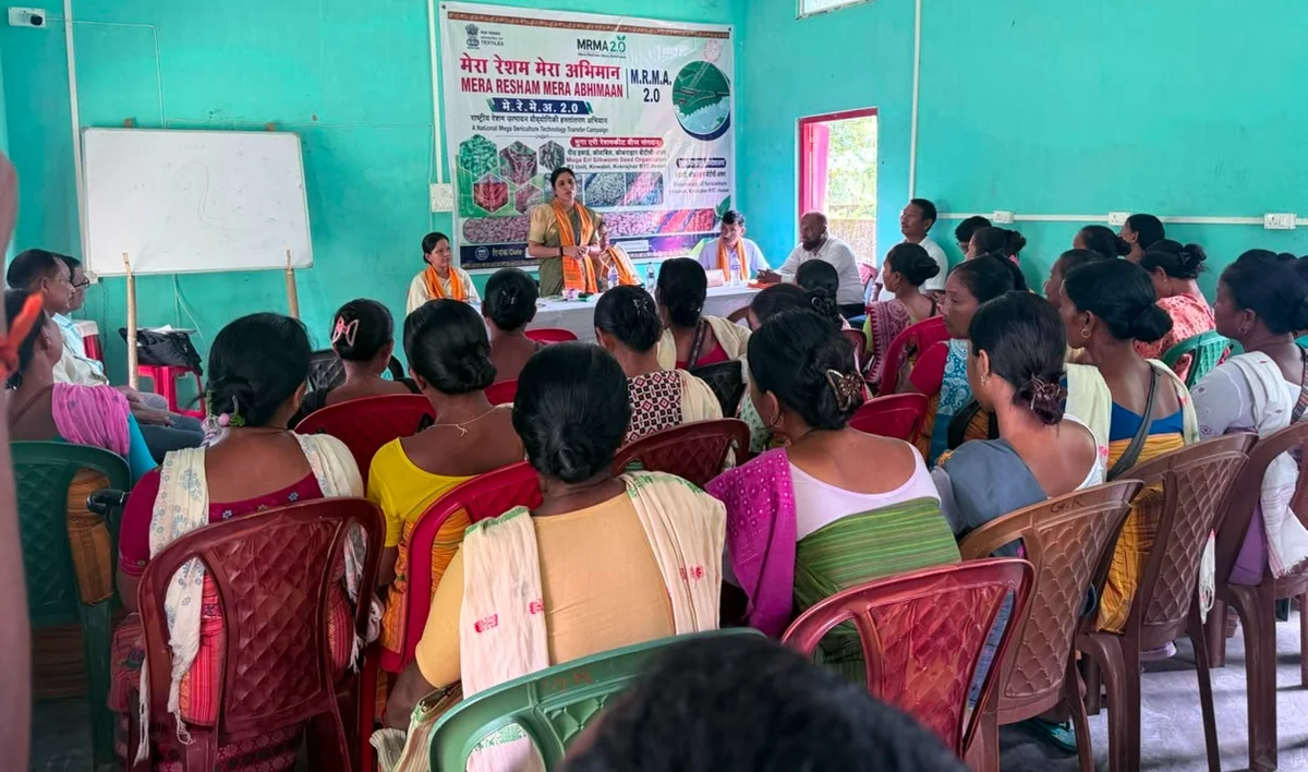Scientist–Farmer Interaction Programme on Muga and Eri Sericulture Held in Kokrajhar