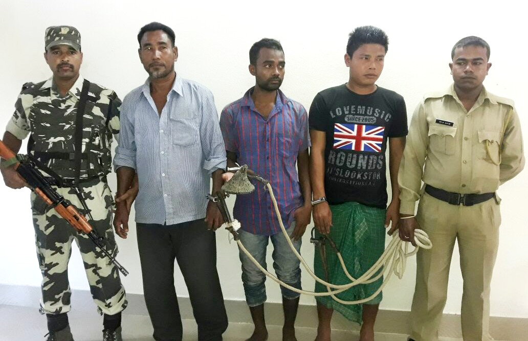 Poachers arrested, rhino horn recovered at Bajali