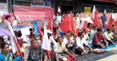 Sivasagar forum protests at ONGC Assam Asset, seeks jobs and flood assistance