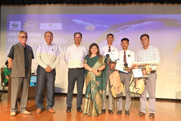 Sainik School Goalpara Wins WWF Wild Wisdom Assam Finale