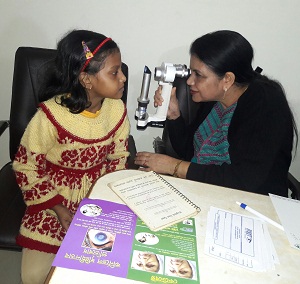 Eye check-up camp concludes at press club