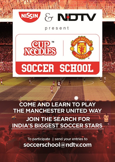 Nissin NDTV Cup Noodles Manchester United Soccer School - Guwahati selection on Jan 14