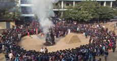 In deep grip of bihu festivity