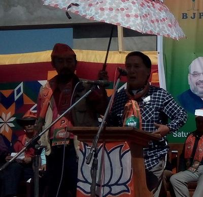 Campaign kickoff in Manipur