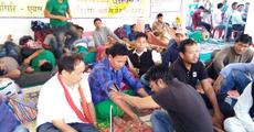 Govt help denied, strike on