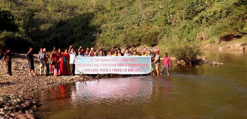 No to Mega dams, Let the Rivers flow free
