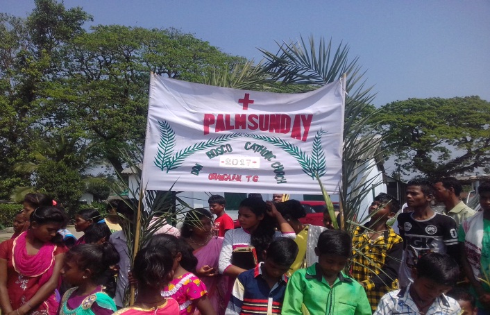 Palm Sunday observes in Sunday