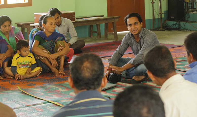 Community photography workshop held at Sonapur 