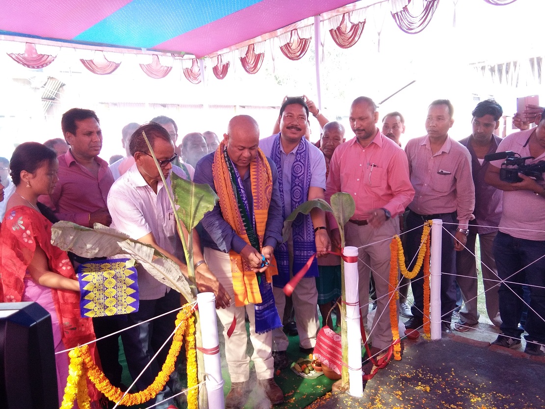 Mohilary lays 21 foundation stones