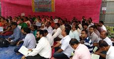 Teachers stage sit-in-dharna in Kokrajhar   