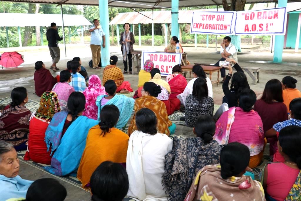 Community opposes oil exploration