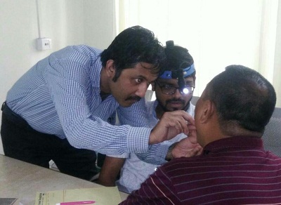 ENT specialists attends GPC clinic