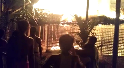 Poultry farm gutted