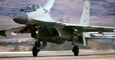 Fighter missing near China border