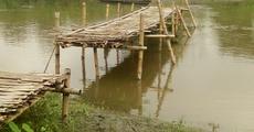Bridge over Nonai river washed away
