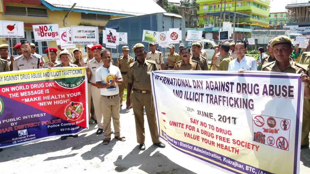 Vow against drugs  in Kokrajhar