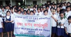 Plantation drive in Tangla