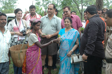 Usha Mangeshkar visit to Assam