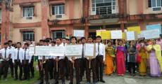 Students protest in Bodoland varsity