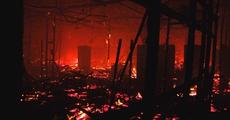 Major fire reduces part of Janata Bhawan to ashes
