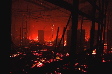 Major fire reduces part of Janata Bhawan to ashes