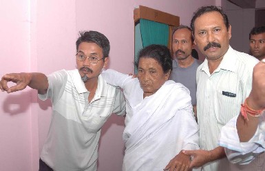 Mohini Rabha admitted in Tezpur Civil Hospital