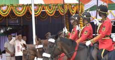 Diktat defied, tri colour fluttering
