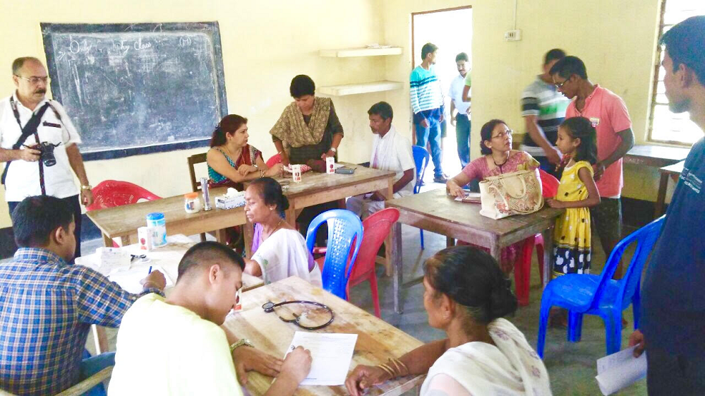 Health Camp for Flood Victims by Cottonian82 