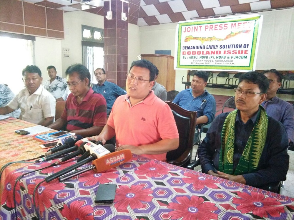 Bodo organizations stick to Bodoland