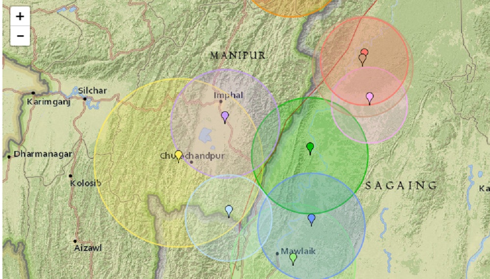 Moderate  quake hits Manipur
