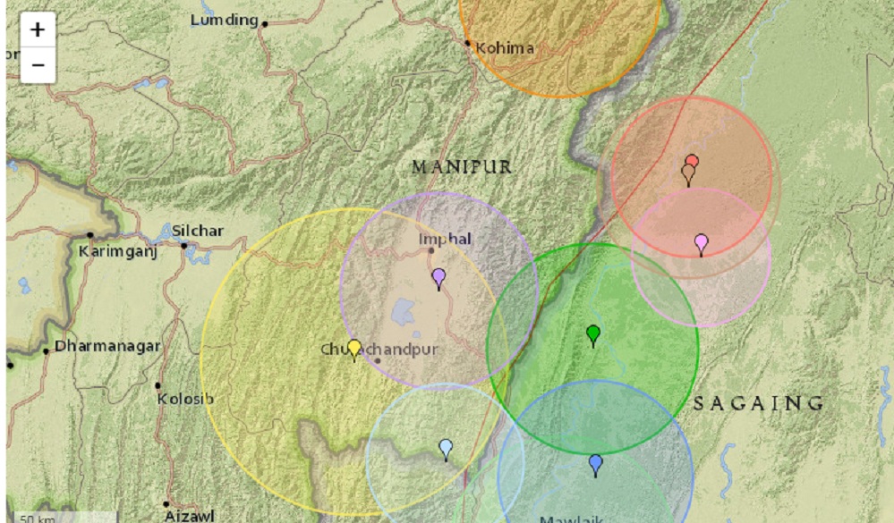 Mild  quake hits Manipur again