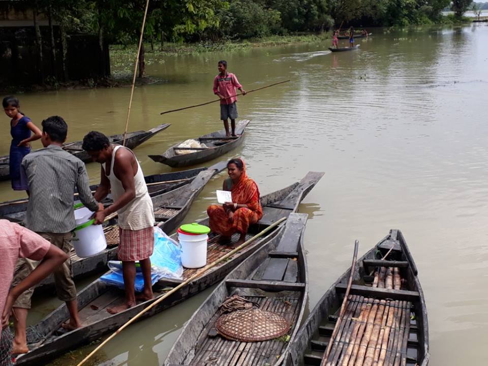Humanitarian Response to the Flood Ravaged Communities of Assam by NEADS