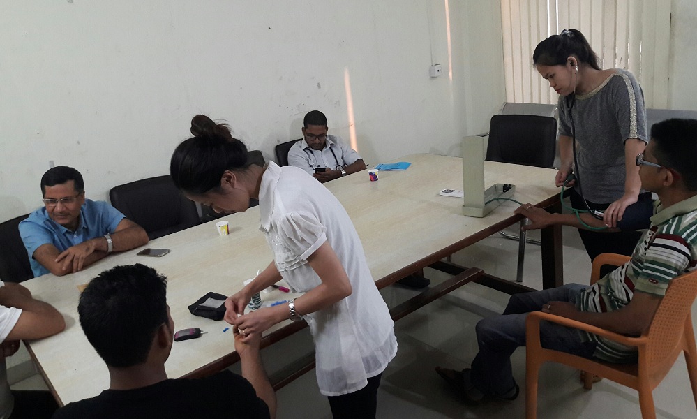 Down Town Hospital doctors conducted media OPD