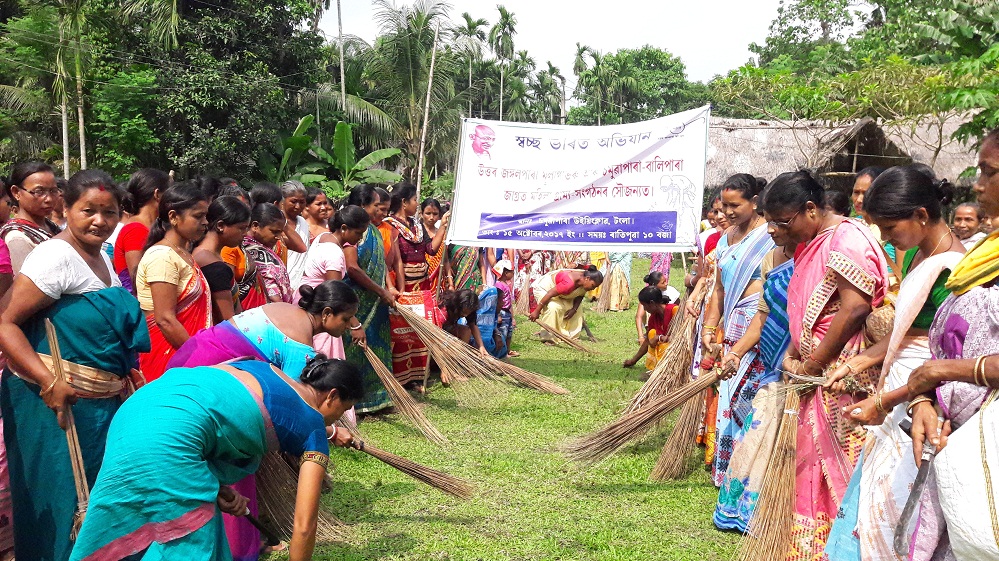 Cleanliness drive on 'Swacha Bharat Abhiyan' 