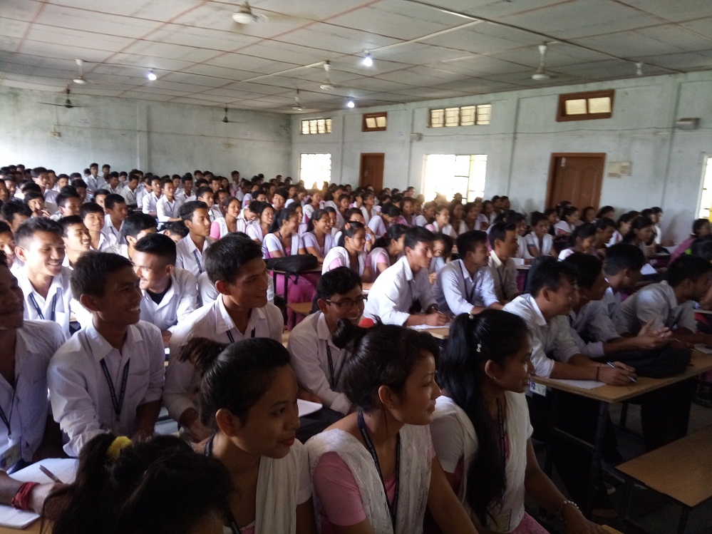 Youth programme on social regeneration at Chaiduar College 